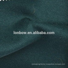 dark green 80% wool 20% nylon blend heavy wool fabric for winter cloth